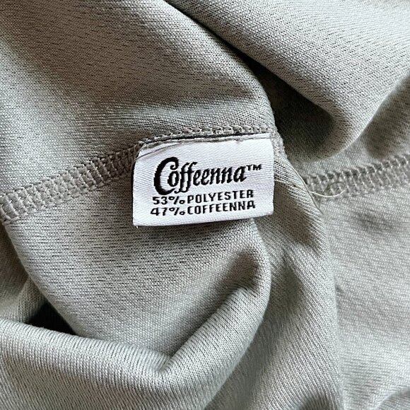 Kuhl Men's Coffeena Short Sleeve Quarter Zip Shirt Green Gray Size L Outdoors - Picture 3 of 6